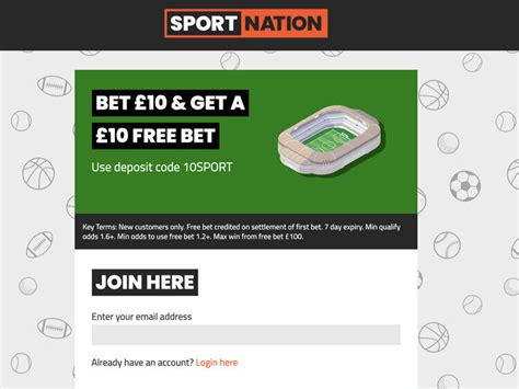 sportnation new customer offer|SportNation review: sports betting, casino, welcome offer, .